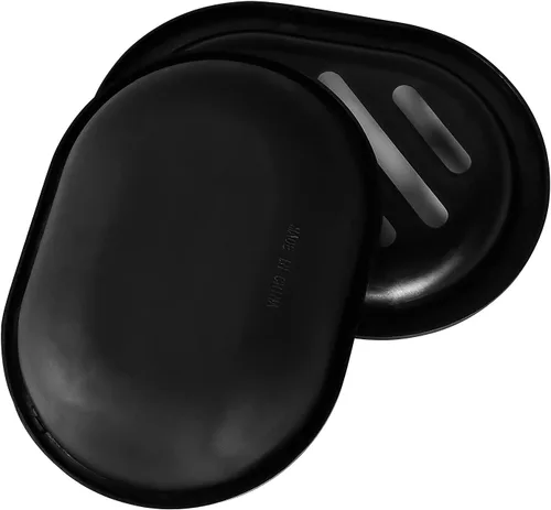 Miniatura 5 de Topsky Jabonera para ducha, 2 jaboneras, ahorradores de jabón para barra de jabón, soporte de barra de jabón para ducha con bandeja de goteo