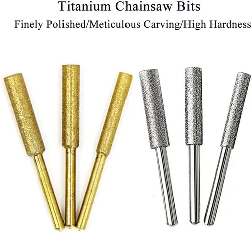 Miniatura 8 de TopHomer Brocas de motosierra de diamante, afilador de motosierra para motosierra, tallado en piedra, jadeíta, vidrio, cerámica, metal, pulido, plata
