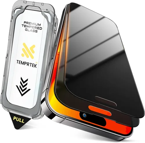 Miniatura 15 de TEMPRTEK+ Paquete de 2 Protectores de Pantalla para iPhone 17 Pro Max Compatible con iPhone 16 Pro Max Protector de Pantalla de Privacidad - 9H