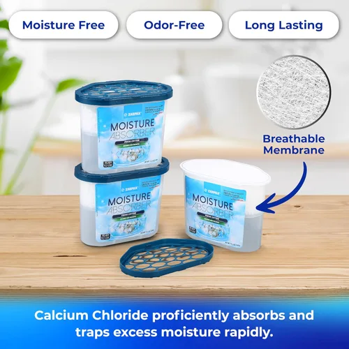 Miniatura 4 de Zarpax - Absorbente de Humedad con Algodón Fresco 10.5 oz/300g Elimina la Humedad, la Condensión y la Umbría Absorbente de Olores con Fragancia