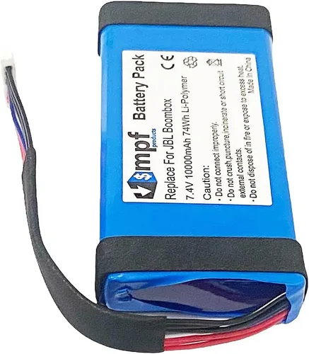 Miniatura 5 de Reemplazo de batería GSP0931134 01 de 10000mAh compatible con JBL Boombox Altavoz Bluetooth portátil impermeable