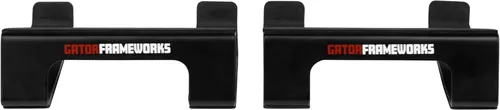 Miniatura 6 de Gator Frameworks Soporte de escritorio con abrazadera para monitor de estudio y altavoz con superficie acolchada de espuma EVA, ángulo ajustable
