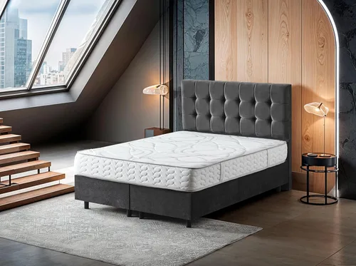 Ottomanson Colchón de firmeza media Vanguard Full de 8 pulgadas, fabricado en Estados Unidos, soporte duradero y comodidad, espuma CertiPUR-US y