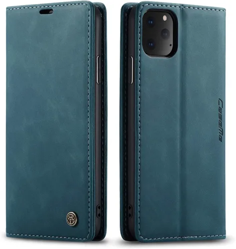 Miniatura 118 de QLTYPRI Para iPhone Air Case Wallet Con Tarjetero, Vintage PU Cuero Kickstand Cierre Magnético A Prueba De Golpes Folio Libro Funda Para IPhone 17