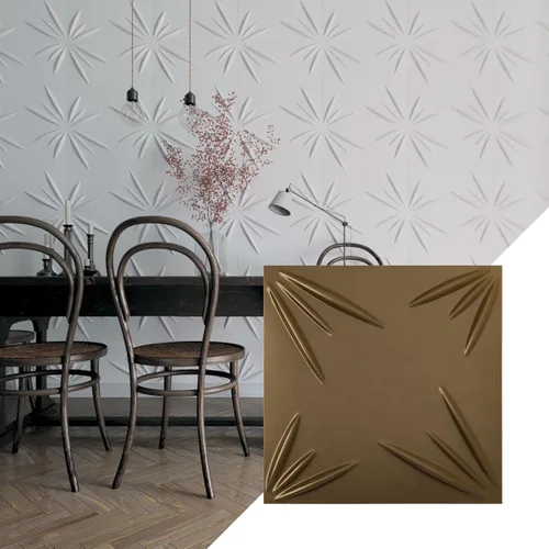Miniatura 26 de Ekena Millwork WP20X20INWH 19 5/8 pulgadas de ancho x 19 5/8 pulgadas de alto Inula EnduraWall Decorativo 3D Panel de Pared Cubre 2.67 pies cuadrados