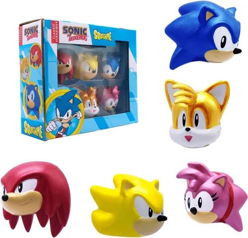 Miniatura 2 de Sonic The Hedgehog SquishMe (caja de coleccionista serie 1)