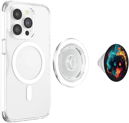 Miniatura 3 de Controlador de videojuegos para jugadores para un divertido y genial adolescente niño niña PopSockets MagSafe PopGrip para iPhone