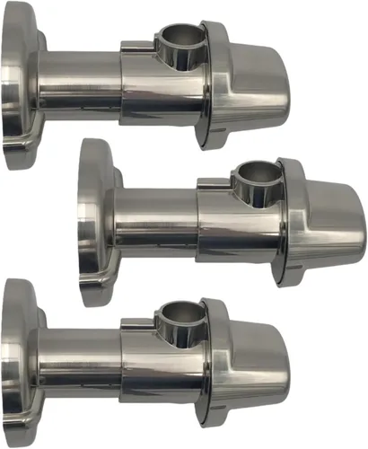 Miniatura 19 de Placa Escutcheon para Decoración de Baño Placas de Cubierta de Fontanería para Lavabo de Pedestal y Válvula de Llenado de Inodoro Válvula