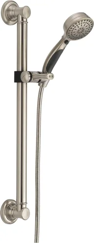 Miniatura 7 de Delta Grifo de Ducha de Mano con Barra Deslizante de 9 Chorros con Manguera, Cabezal de Ducha de Mano de Bronce Frotado con Aceite, Ducha de Mano