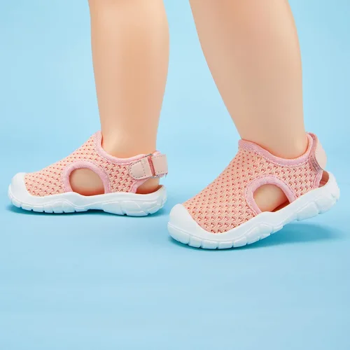 Miniatura 2 de BMCiTYBM Sandalias de verano con punta cerrada para bebé, niño, niña, zapatos ligeros, antideslizantes, para primeros pasos, 6, 9, 12, 18, 24 meses