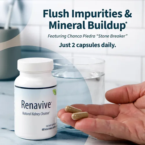 Miniatura 3 de Kidney Cleanse - Suplemento de apoyo renal premium con triturador de piedras Chanca Piedra - Apoya la limpieza natural y la salud del tracto