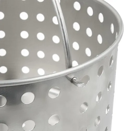 Miniatura 5 de TrueCraftware -16 cuartos de galón.Cesta de vapor de aluminio 9-3/4" de diámetro x 8-3/8" altura se adapta a 16 cuartos de galón- Cesta de vapor