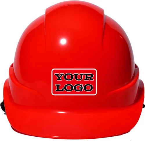 Miniatura 9 de Casco de trabajo de construcción personalizado Casco de seguridad con suspensión de trinquete de 6 puntos con ventilación negro (C-BLACK)