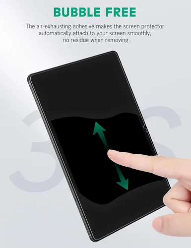Miniatura 9 de apiker [Paquete de 2] Protector de pantalla para Samsung Galaxy Tab S10 Plus/S9 Plus/S9 FE Plus/S7 FE 5G/S8 Plus de 12.4 pulgadas, vidrio templado