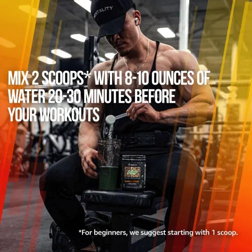 Miniatura 6 de ALPHA LION Superhuman Pump Polvo para antes de entrenar, suplemento preentrenamiento sin cafeína ni estimulantes, potenciador de óxido nítrico