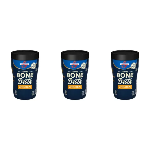 Miniatura 15 de Caldo de hueso de res para beber Swanson S, taza microondas de 10.75 oz