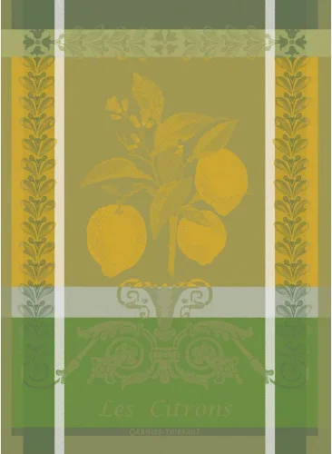 Miniatura 5 de Garnier Thiebaut Les Bles Safran - Toalla de cocina francesa (trigo azafrán), 22 x 30 pulgadas, algodón, jacquard Les Bles Safran (Trigo azafrán)