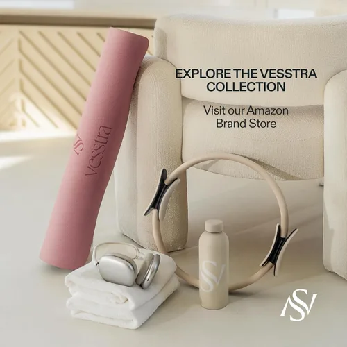 Miniatura 8 de Esterilla de yoga premium – Agarre de poliuretano antideslizante activado por el sudor I Base de goma natural I 0.157 in para yoga, pilates y Rosa