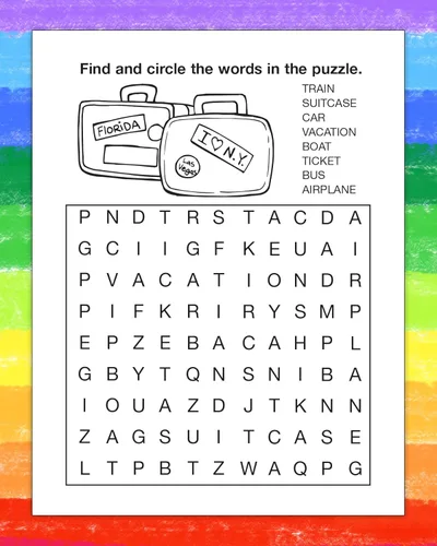 Miniatura 4 de ZOCO - Viajar es divertido - Libros educativos para colorear personalizados para niños (paquete de 250 unidades, con crayones) - Viaja y explora