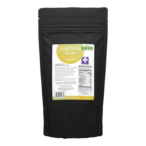 Miniatura 8 de MD. Life - Goma de mascar xantana para hornear Keto, 8 onzas, polvo de goma de xantano 100% natural, apto para dieta cetogénica y sin gluten, sin