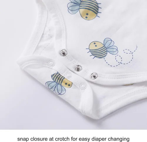 Miniatura 6 de pureborn Mameluco de algodón súper suave para bebés niños y niñas de 0 a 24 meses