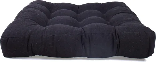 Miniatura 2 de LANITI Cojines de suelo extra grandes de 24 pulgadas para adultos, almohada cuadrada de meditación, máxima comodidad, almohadas de gran