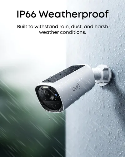 Miniatura 8 de eufy Security eufyCam E40 - Kit de 2 cámaras, cámara de seguridad solar, visión nocturna MaxColor 2K con panel solar integrado, almacenamiento local