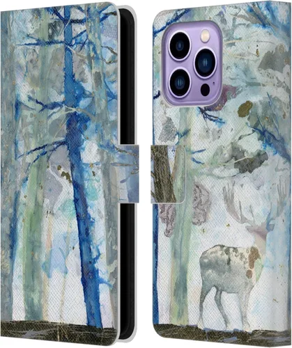 Miniatura 9 de Head Case Designs Officially Licensed Wyanne Half Light Nature 2 Leather Wallet Case Compatible with Apple iPhone 14 Pro Max