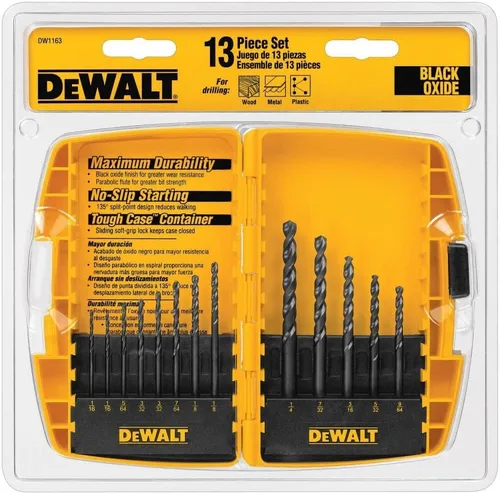 Miniatura 14 de DEWALT DW1169 - Brocas helicoidales (14 piezas)