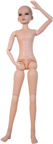 Miniatura 3 de Muñeca BJD personalizada 1/3 de 23.6 in 24 "Bola articulada SD Muñecas Movimiento Articulaciones PVC DIY Masculino Muñeca Cuerpo Hecho a Mano