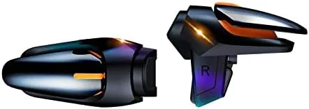 Miniatura 2 de BoxWave Equipo para juegos compatible con Samsung Galaxy A24 4G - Pantalla táctil QuickTrigger Auto, botones de disparo Autofire Gaming Mobile FPS