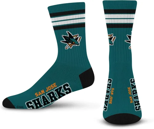 Miniatura 21 de For Bare Feet Calcetines de cuatro rayas de la NFL para mujer Color del