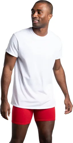 Miniatura 2 de Fruit of the Loom Men's Lightweight Active Cotton Blend Undershirts