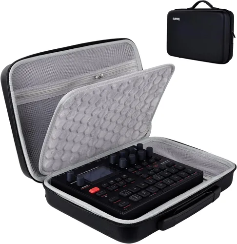 Miniatura 16 de Bolsa de transporte para controlador MIDI Banworks de poliuretano con carcasa rígida, ajuste personalizado para Ableton Push 3