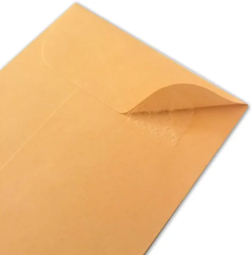 Miniatura 8 de Xxcxpark 500 sobres para monedas #1, sobres de papel kraft marrón de 2-1/4 x 3-1/2 pulgadas, sobres clásicos de papel kraft para piezas pequeñas