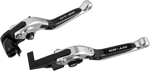 Miniatura 13 de Para Yamaha MT-09 Tracer 2015-2020 para MT-09/SR 2014-2019 Accesorios de motocicleta CNC Ajustable Plegable Extendable Palancas de embrague de freno