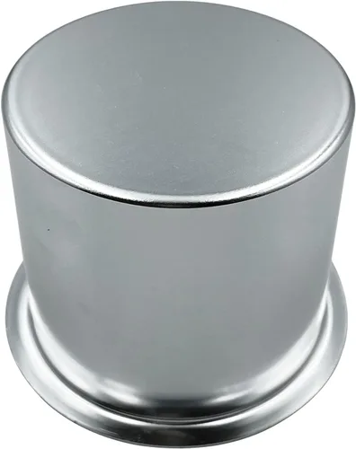 Miniatura 4 de SEETOOOGAMES Inserto de taza para mesa de póquer de aluminio jumbo con caída (paquete de 2) (plateado)