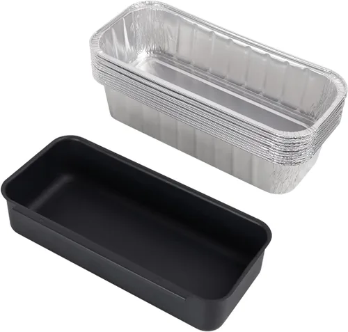 Miniatura 11 de SafBbcue 80580 - Bandeja de grasa con 12 bolsas de goteo para parrilla Weber Q200 y Q300, bandeja de grasa para Weber Q2000 Q2200 Q200 Q220 Q3000