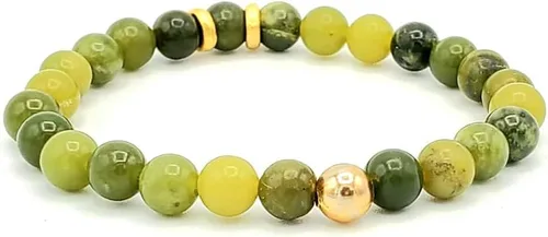 Miniatura 2 de Genuine Canadian Jade for Good luck Harmony and Health beaded bracelet