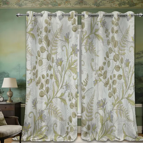 Miniatura 9 de Cortinas opacas negras y doradas, cortinas modernas de mediados de siglo para dormitorio, sala de estar, 63 pulgadas de largo, juego de 2 paneles