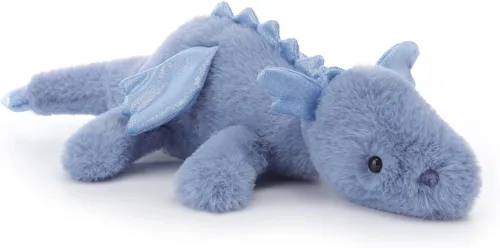 Miniatura 14 de Apricot Lamb Toys Peluche de Dragón Dinosaurio Ciruela Acostado Animal de Peluche Suave y Tierno Perfecto para Niño (Dragón Rojo, 15 Pulgadas)