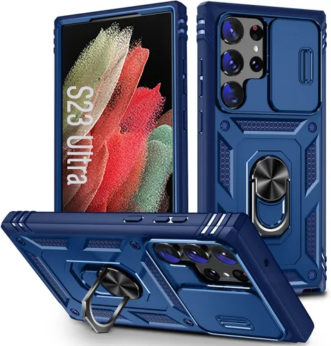 Miniatura 30 de Funda para Galaxy S22 Ultra, a prueba de golpes, resistente a los impactos con lente deslizante Funda protectora para Samsung Galaxy S22 Ultra 4G/5G