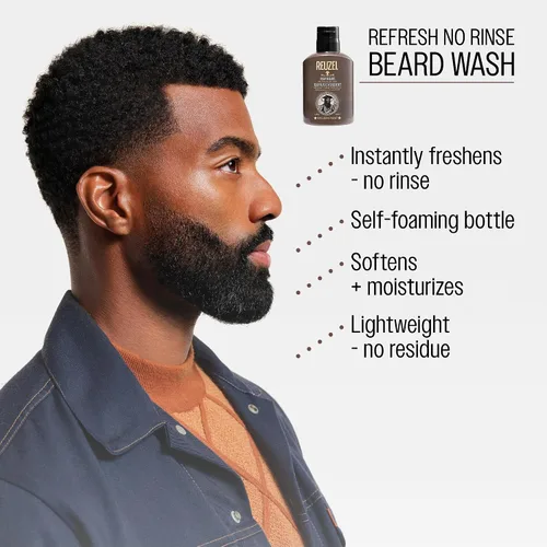 Miniatura 4 de Reuzel Refresh - Lavado de barba sin enjuague, para hombre, 6.8 fl oz