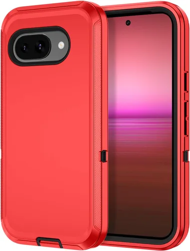 Miniatura 8 de I-HONVA Funda para Google Pixel 7 a Prueba de Golpes/Polvo/Caídas de 3 Capas con Protección Completa del Cuerpo [Sin Protector de Pantalla] Funda