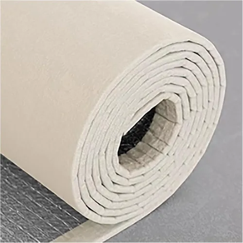 Miniatura 10 de Panel de pared grueso, papel tapiz impermeable de hilo textil para despegar y pegar, paneles de pared acolchados insonorizados, adecuado