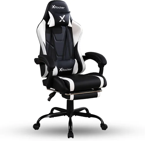 X Rocker PC Computer Gaming Desk Chair with Wheels, College Dorm Room Essentials for Guys and Girls, Adjustable, Ergonomic Office Chair, Gifts for