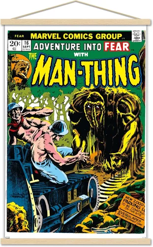 Miniatura 14 de Trends International Marvel Comics: Man-Thing #16 - Póster de pared, 34 pulgadas de largo x 22.4 W, versión premium sin marco