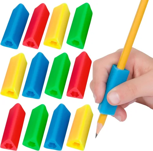 Los clásicos soportes en triángulo para lápiz, Neón