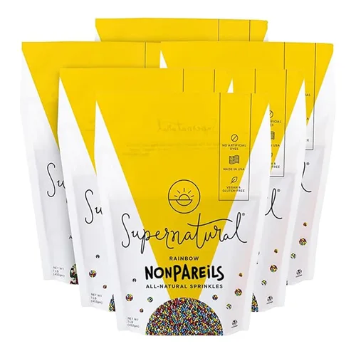 Miniatura 24 de Supernatural Rainbow Softies - Gránulos naturales, fabricados en Estados Unidos, sin tintes artificiales, sin soja, sin gluten, vegano, 3 onzas