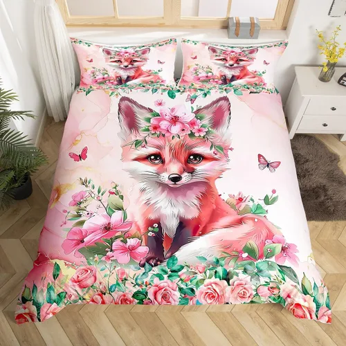 Miniatura 15 de Juego de ropa de cama de líneas negras, rojas y grises, tamaño individual para habitación de niños y niños, juego de funda de edredón con costuras